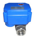 low current NPT DC5V DC12V motorized ball valve 2way/3way DN15 DN20 DN25 for water treatment